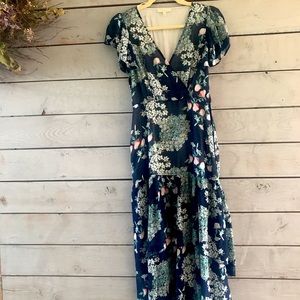 Summer garden maxi dress